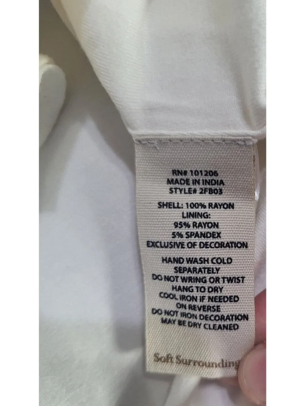 Soft Surroundings Women's M Gauze Embroidered Boho Tassel Blouse Festival - Picture 9 of 9